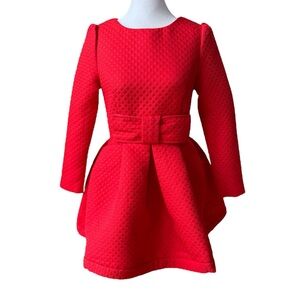 Elegant Red Mini Dress